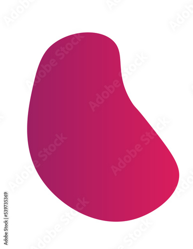 simple blob purple