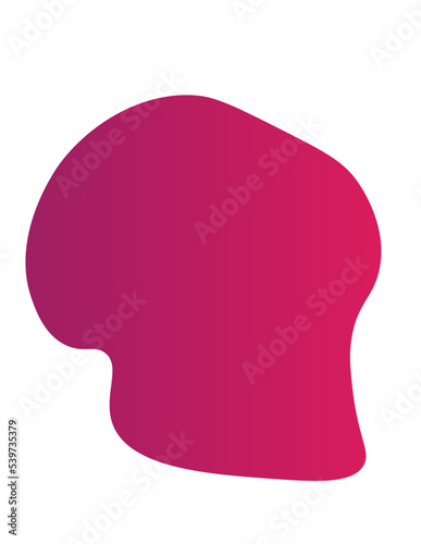 simple blob purple