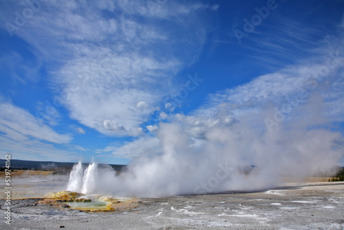 The well-known geysers and hot sources