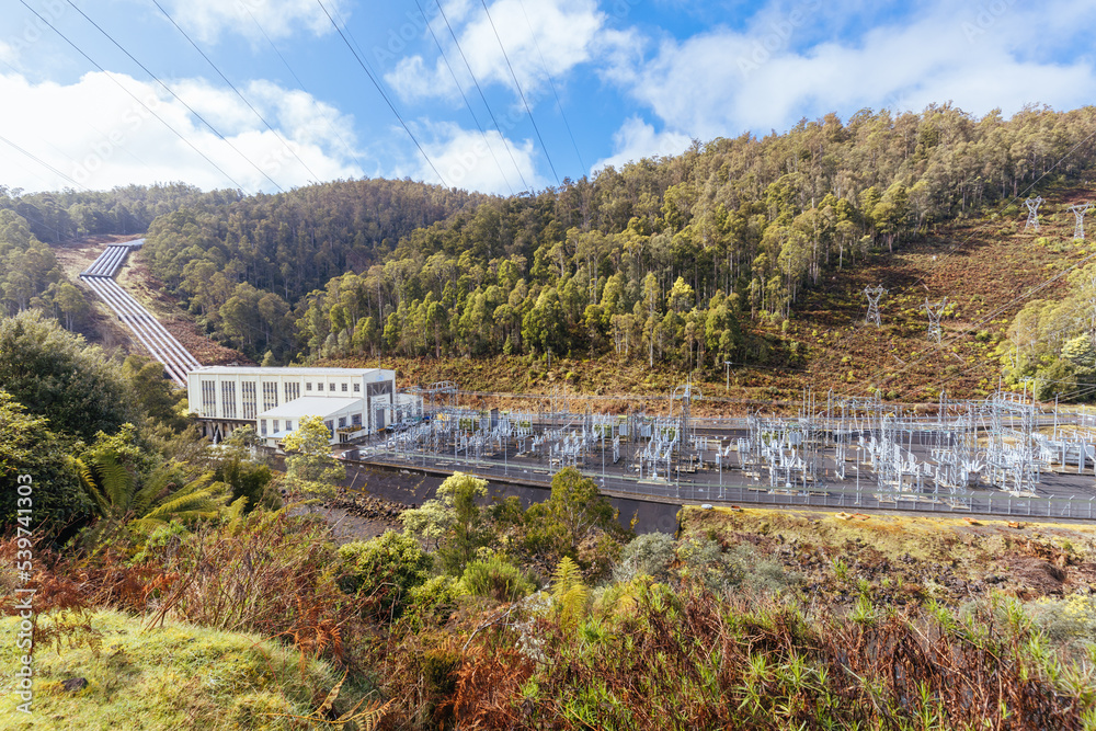 Obraz premium Tarraleah Power Station in Tasmania Australia