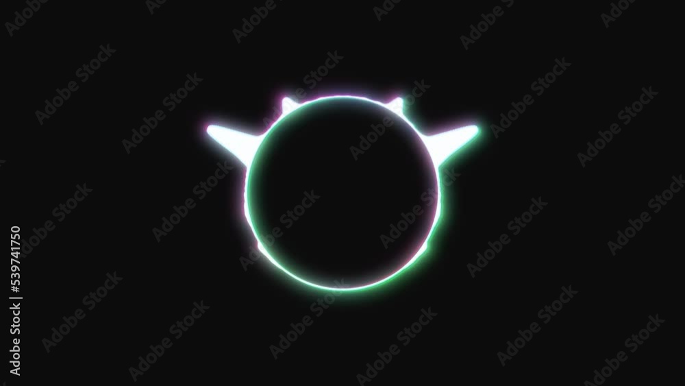 Circular equalizer audio voice music sound