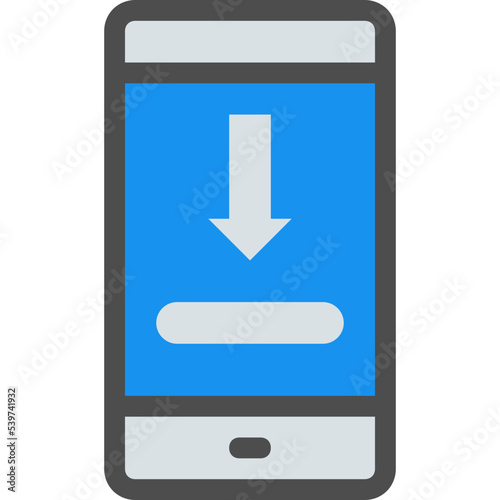 mobile download icon