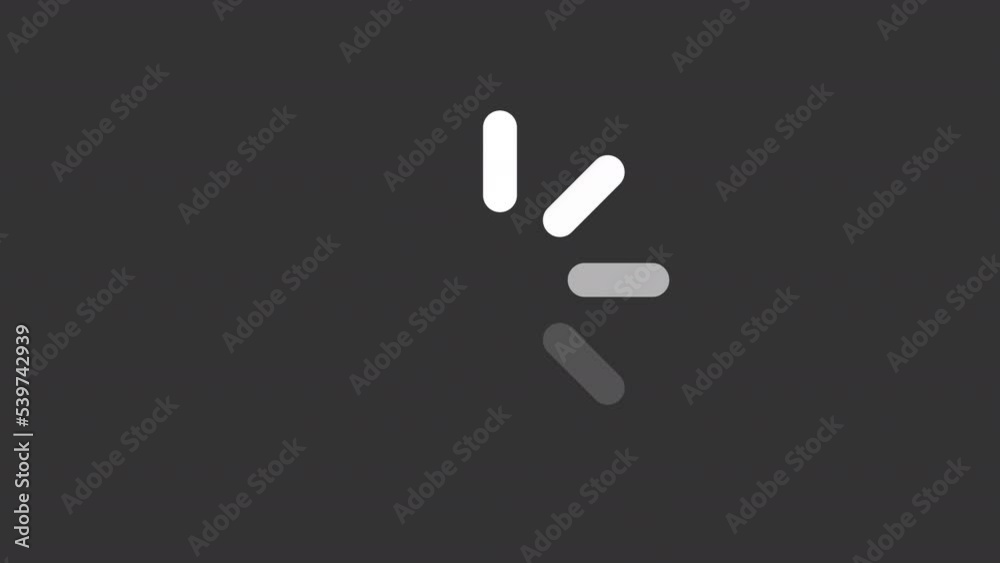 Animated loading white line ui icon. Progress spinner. Seamless loop HD video with alpha channel on transparent background. Isolated user interface symbol motion graphic design for night mode Animated loading white line ui icon. Progress spinner. Seamless loop HD video with alpha channel on transparent background. Isolated user interface symbol motion graphic design for night mode