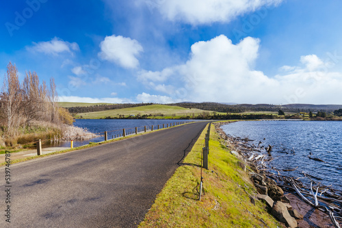 Meadowbank Lake in Tasmania Australia