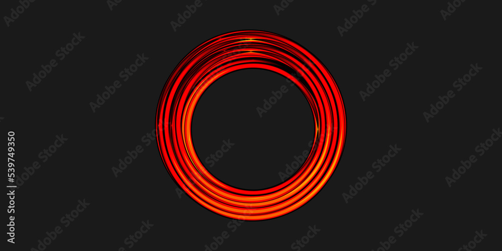 Colorful circles of lights on a black background Colorful circles of lights on a black background