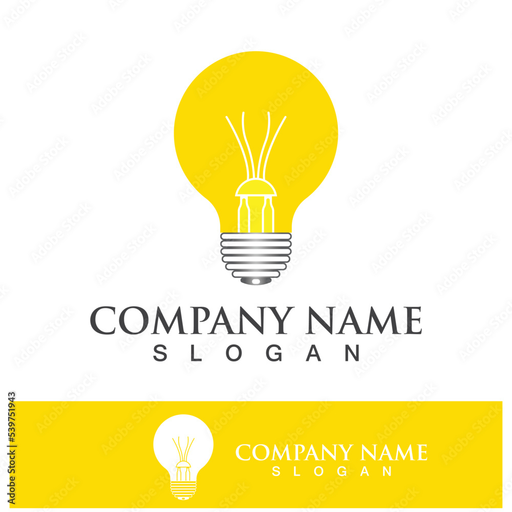 Light bulb icon vector symbol Light bulb icon vector symbol
