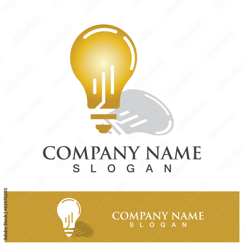 Light bulb icon vector symbol Light bulb icon vector symbol