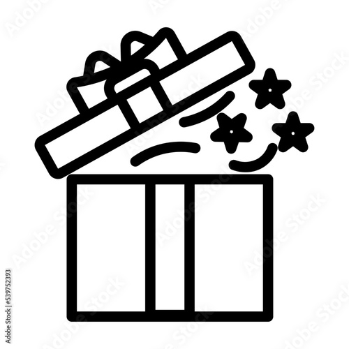 black gift box