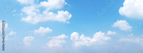 white clouds on the blue sky perfect for the background