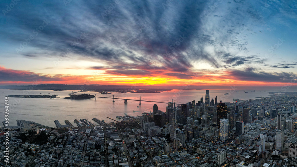 San Francisco sunrise