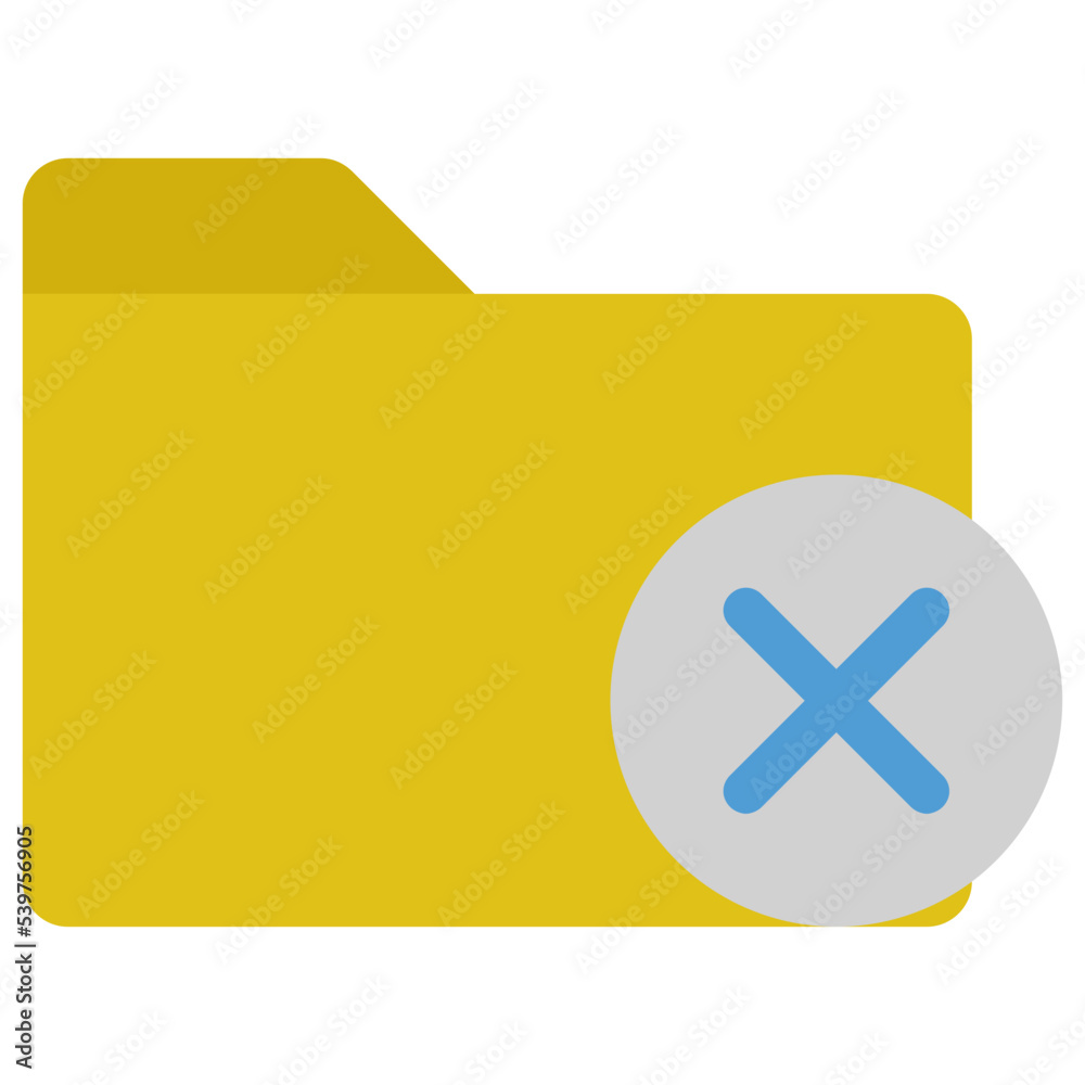 delete folder  icon