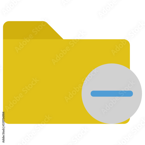 remove folder icon