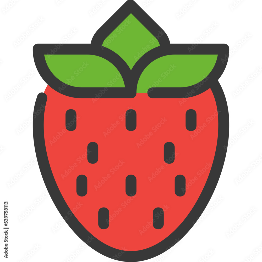 strawberry healthy fruit diet icon strawberry healthy fruit diet icon