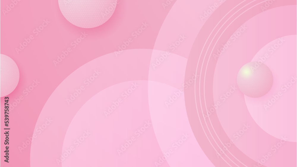 Abstract soft pink background with bubble bokeh and circle Abstract soft pink background with bubble bokeh and circle
