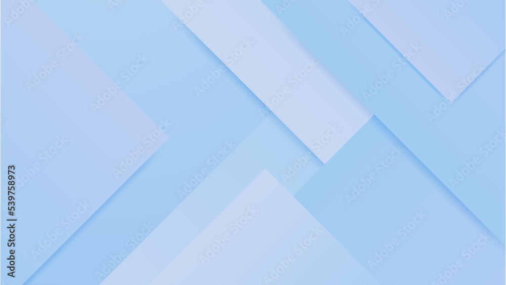Fototapeta premium Abstract light blue and white gradient minimal background. Modern trendy fresh color for presentation design, flyer, social media cover, web banner, tech banner