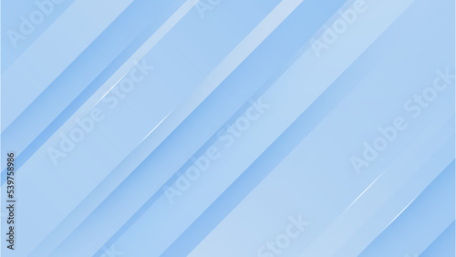Abstract light blue and white gradient minimal background. Modern trendy fresh color for presentation design, flyer, social media cover, web banner, tech banner