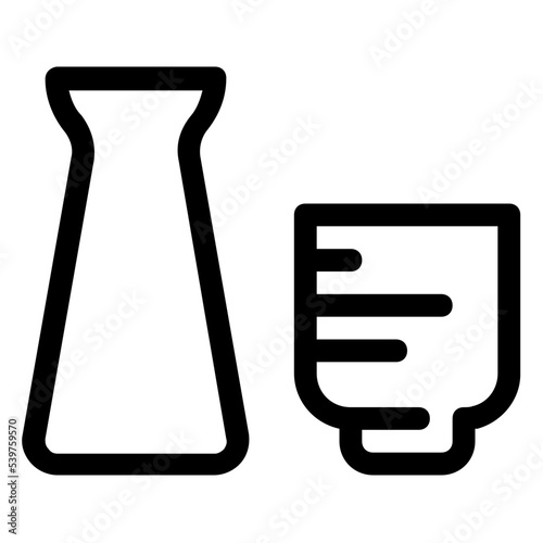 sake drinks icon