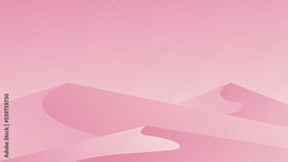 Obraz premium Abstract pink minimal background with geometric shape, light, stripe, wave, curve, triangle, and circle. Valentine's day concept background. Vector illustration.