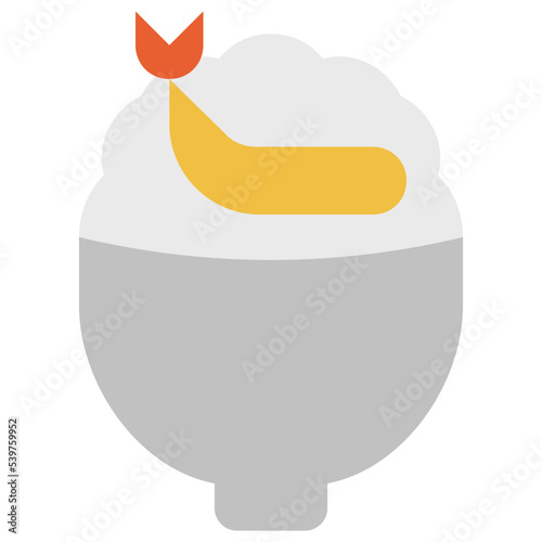 tempura rice shrimp icon