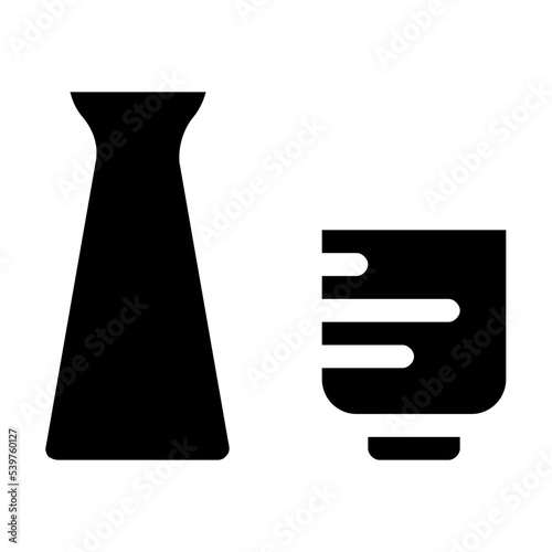 sake drinks icon