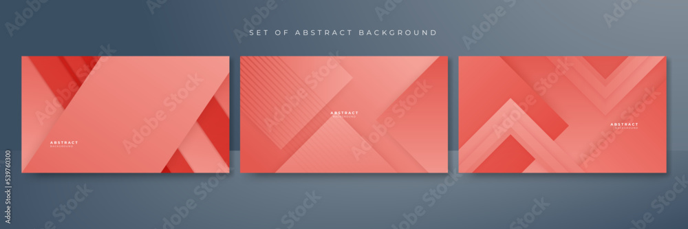 Modern soft red gradient abstract background. Shade of red abstract background vector