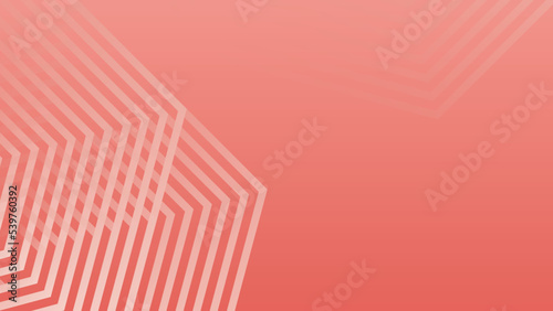 Abstract technology geometric red color shiny motion background. Vector abstract red wavy background. Curve flow motion