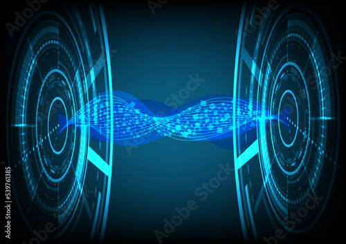 Transferring information on social networks in the world of the future.