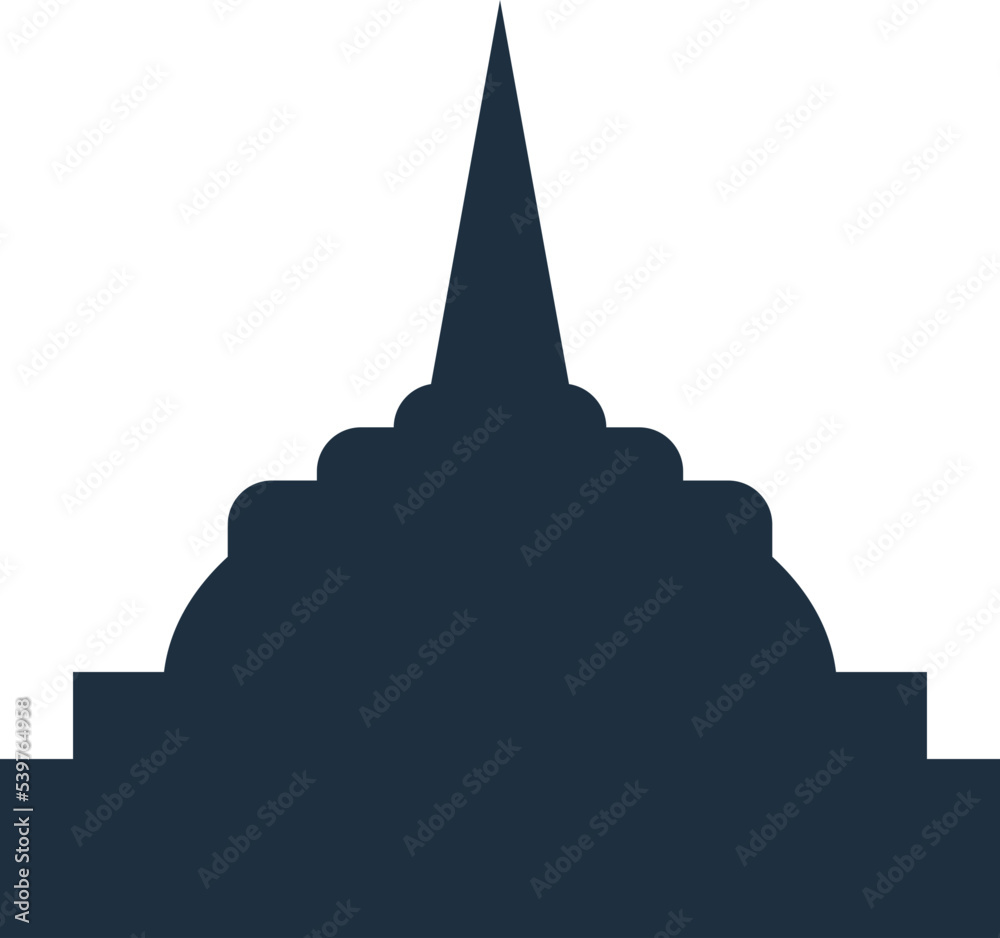 Fototapeta premium Pagoda icon