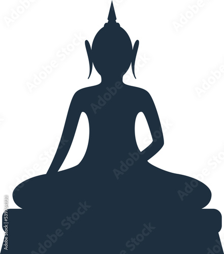 Buddha statue icon