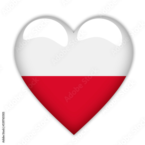 Poland Flag Love Symbol Free Download Poland Flag Love Symbol - GFXLoad