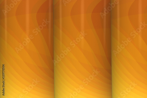 Futuristic bright yellow texture pattern with shiny modern style gradient for wallpaper background.
