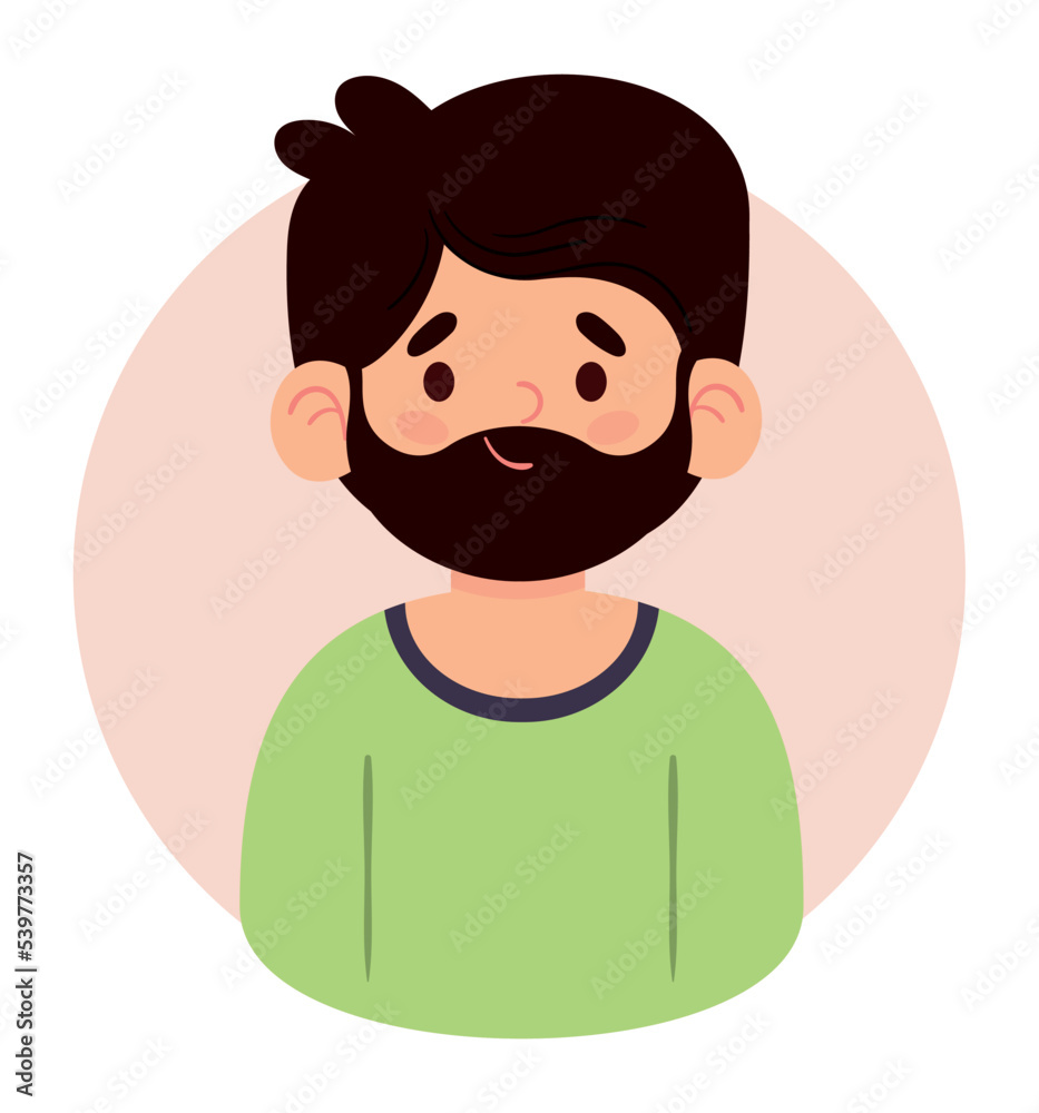 happy bearded guy avatar happy bearded guy avatar