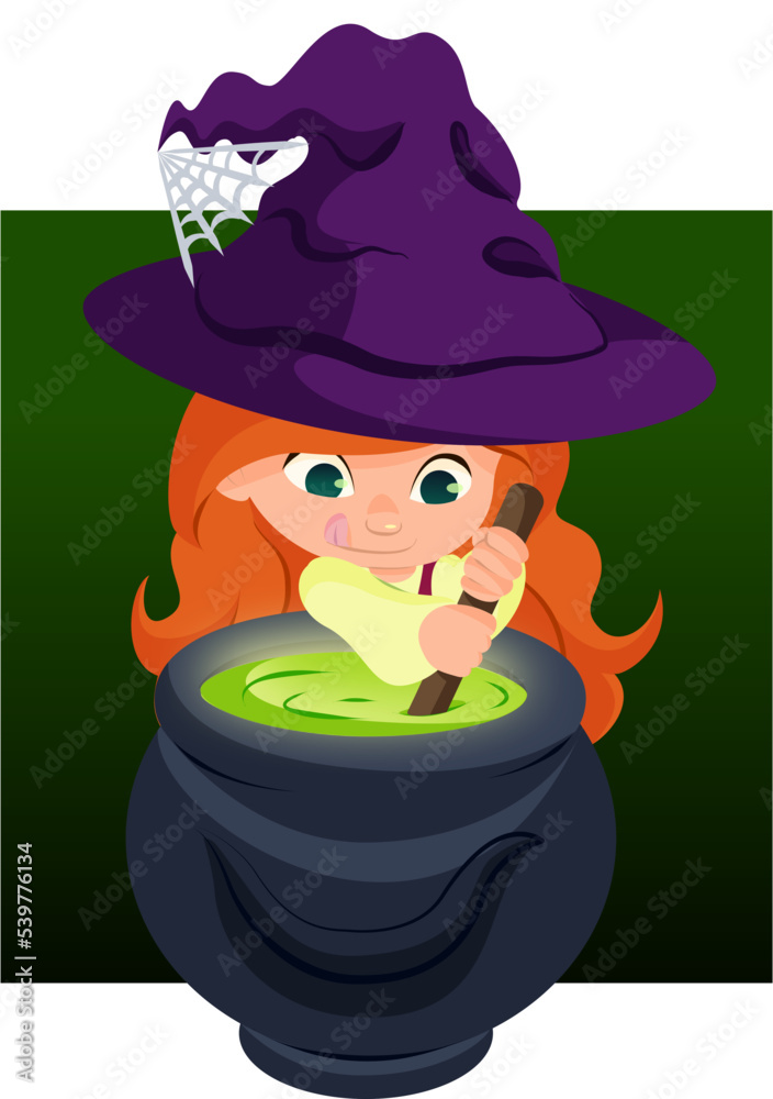 Cauldron witch