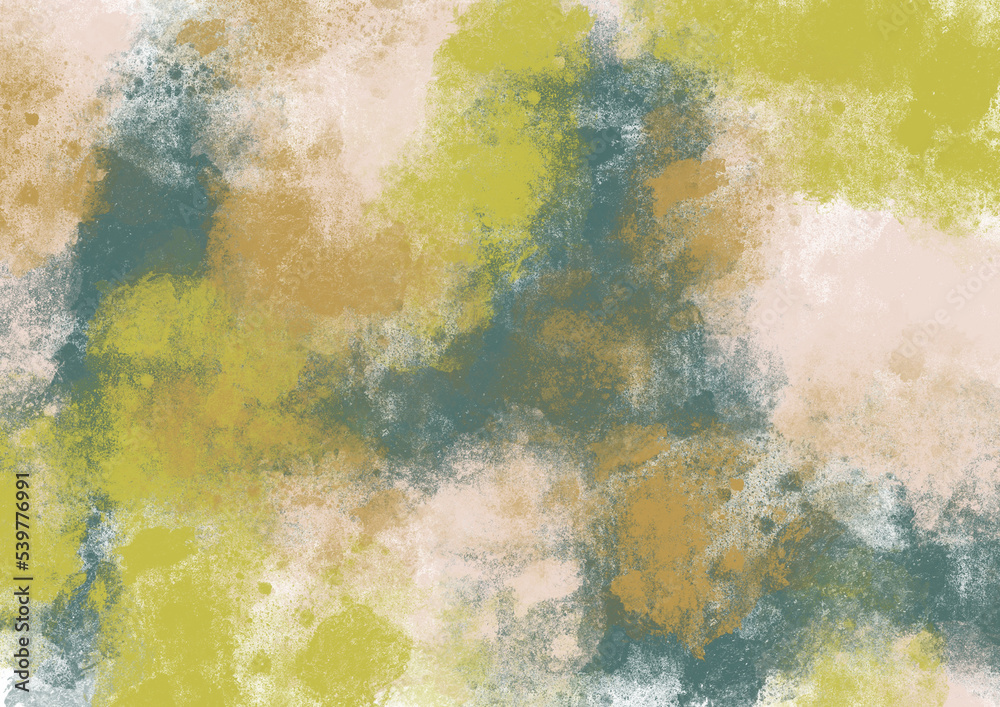 Obraz premium Watercolor fantastic and grungy background 