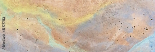 Panel kuchenny z motywem Different colors on the concrete facade. Colorful background. Panorama