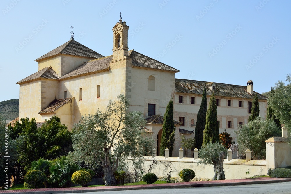 Antiguo Convento de la Magdalena, cerca de Antequera, Málaga, Andalucía, España