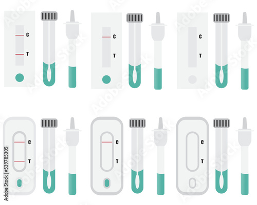 pcr test rapid test collection