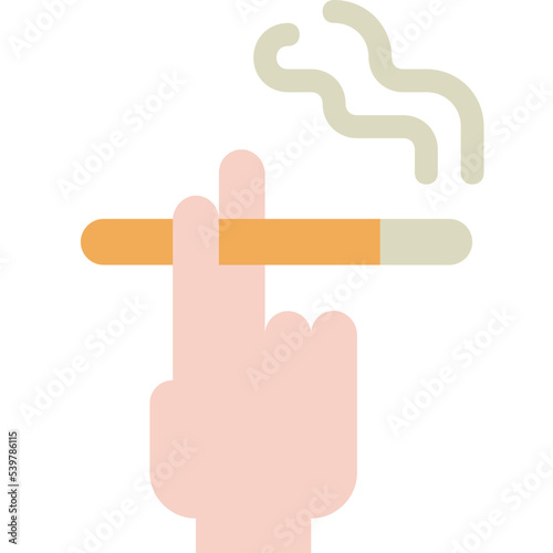 cigarette smoke icon