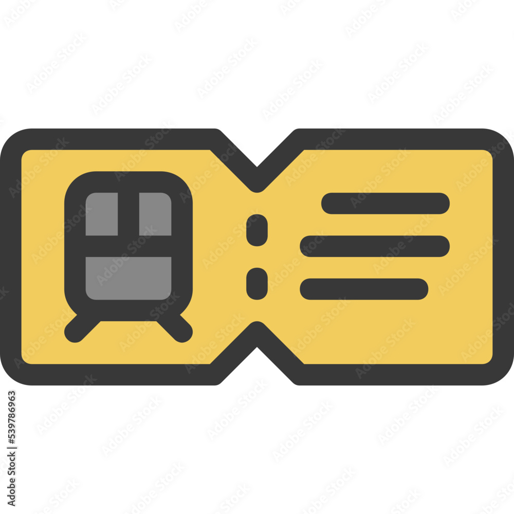train ticket icon train ticket icon
