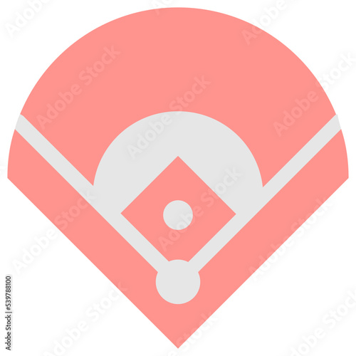 field baseball icon