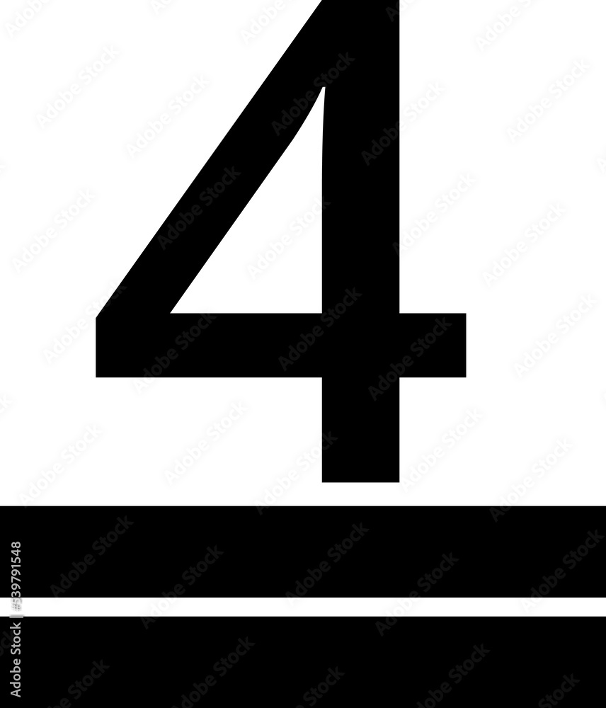 Max stack icon, four, Packaging Symbol, transparent backgrounds Max stack icon, four, Packaging Symbol, transparent backgrounds