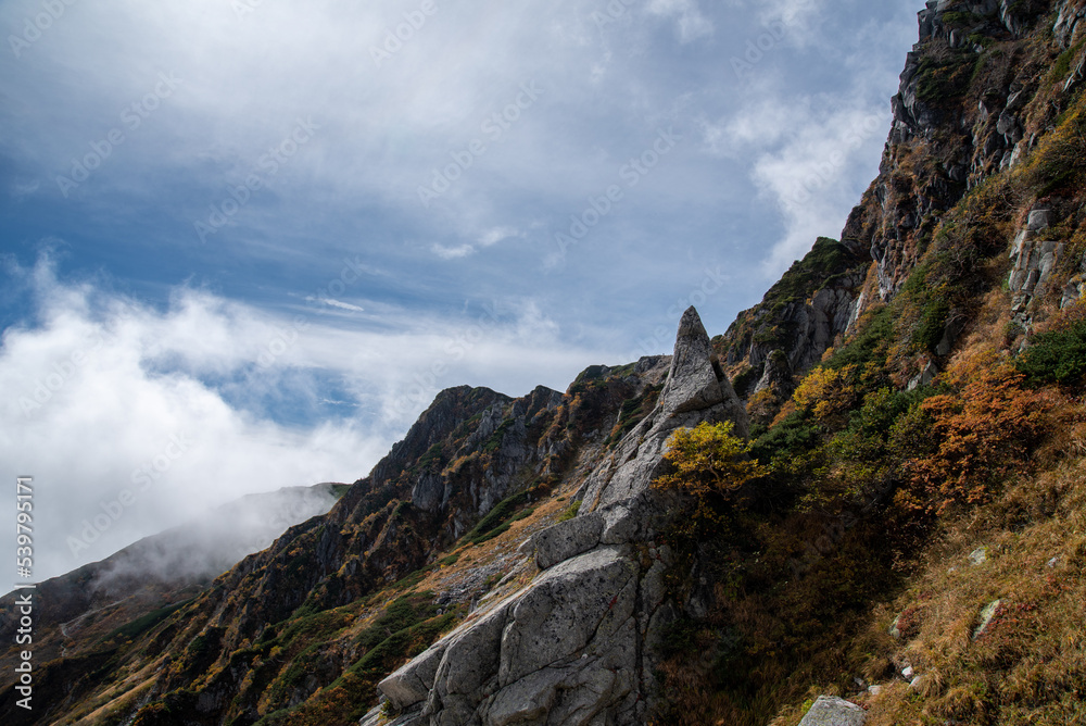 八丁坂から見えるオットセイ岩