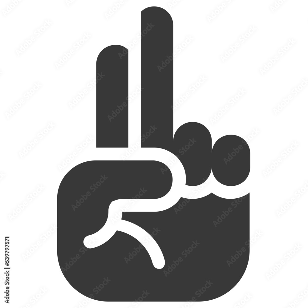two gesture icon two gesture icon