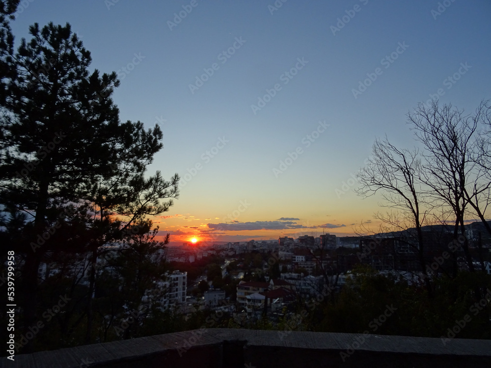 Nice summer view from Varna in Bulgaria Nice summer view from Varna in Bulgaria