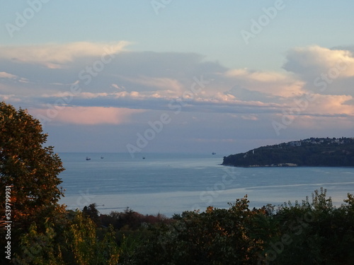 Nice summer view from Varna in Bulgaria 