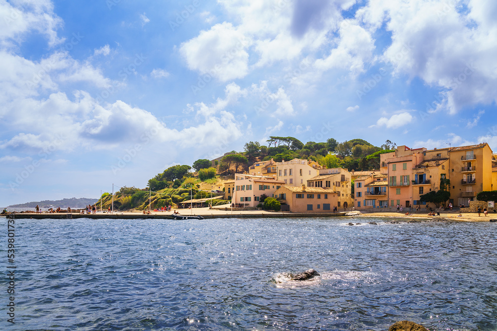 Fototapeta premium View of Saint Tropez, Provence, France