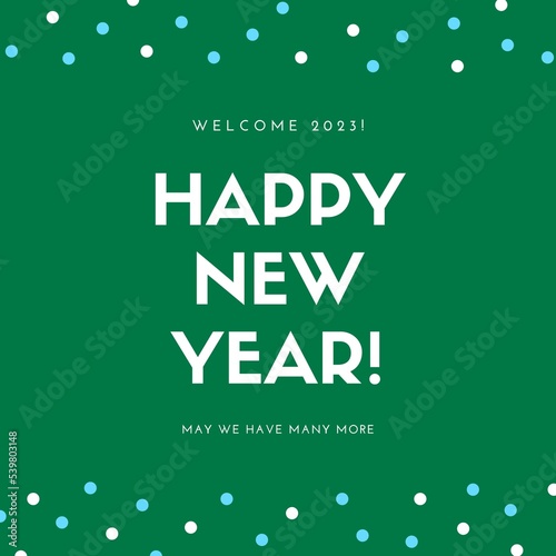 2023 New Year Illustration Background Happy New Year Greetings
