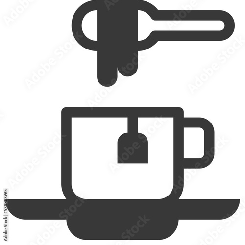 tea honey icon