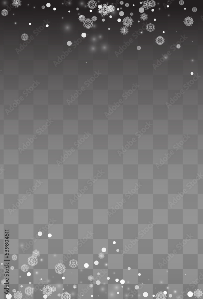 White Snow Vector Transparent Background. Fantasy White Snow Vector Transparent Background. Fantasy