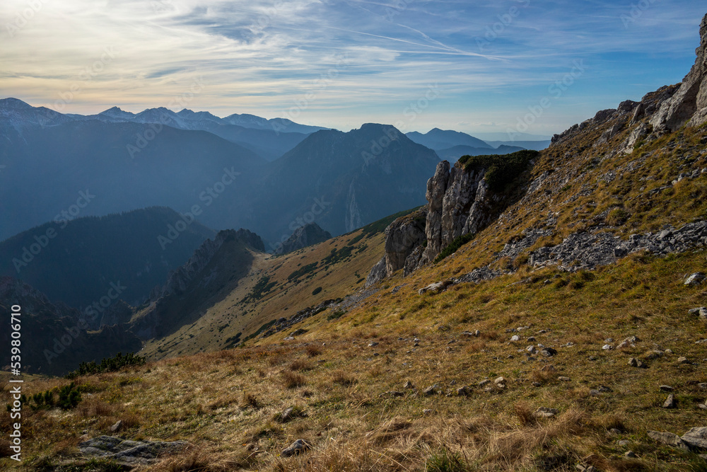 Western Tatra Mountains in October.